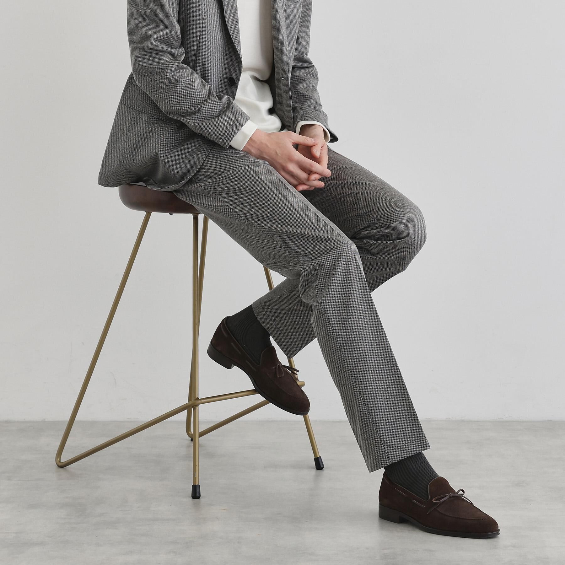 TAKEO KIKUCHI「ピンジャージ 千鳥 パンツ」|その他|