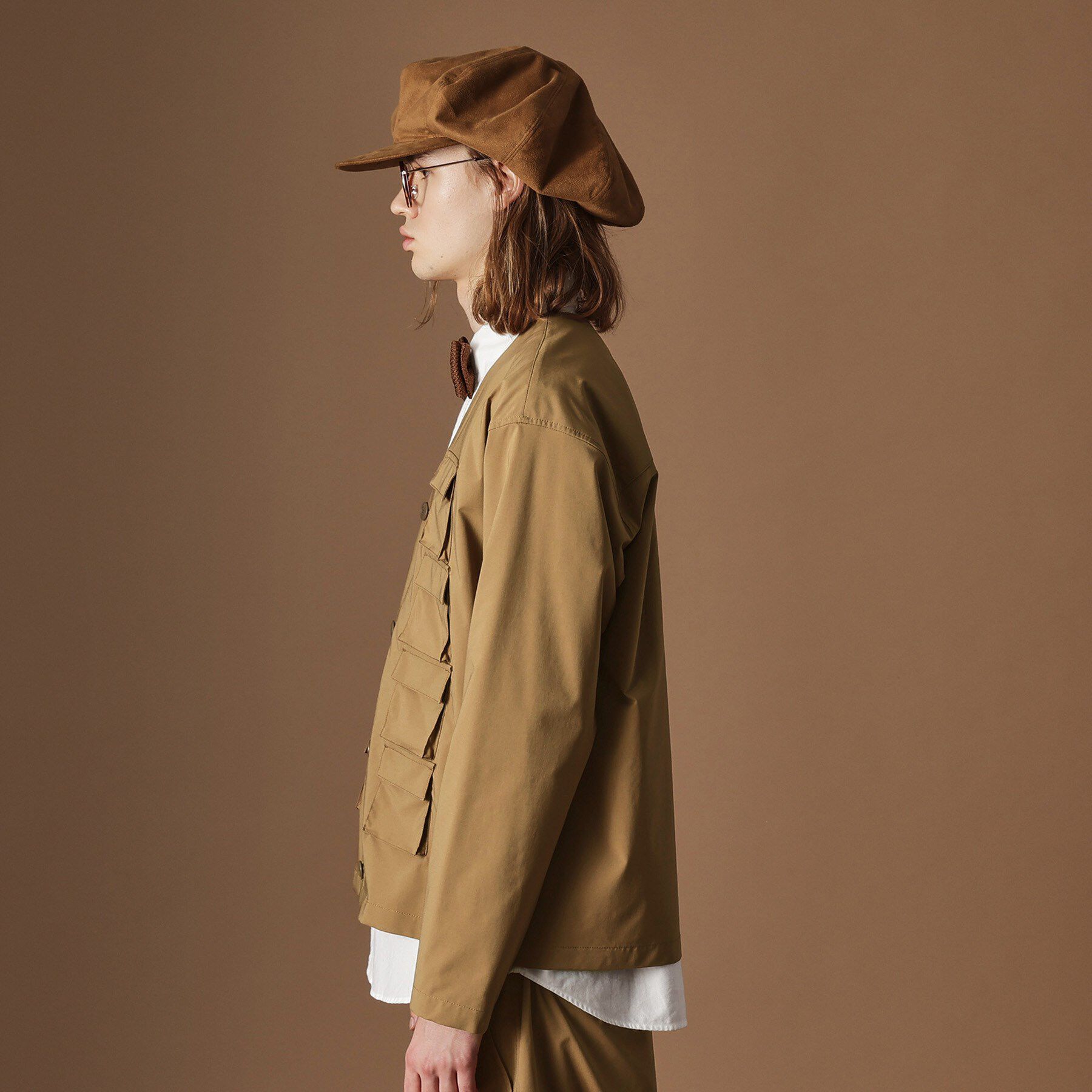 40CARATS&525「エリナシカバーオール」|ブルゾン・スタジャン|