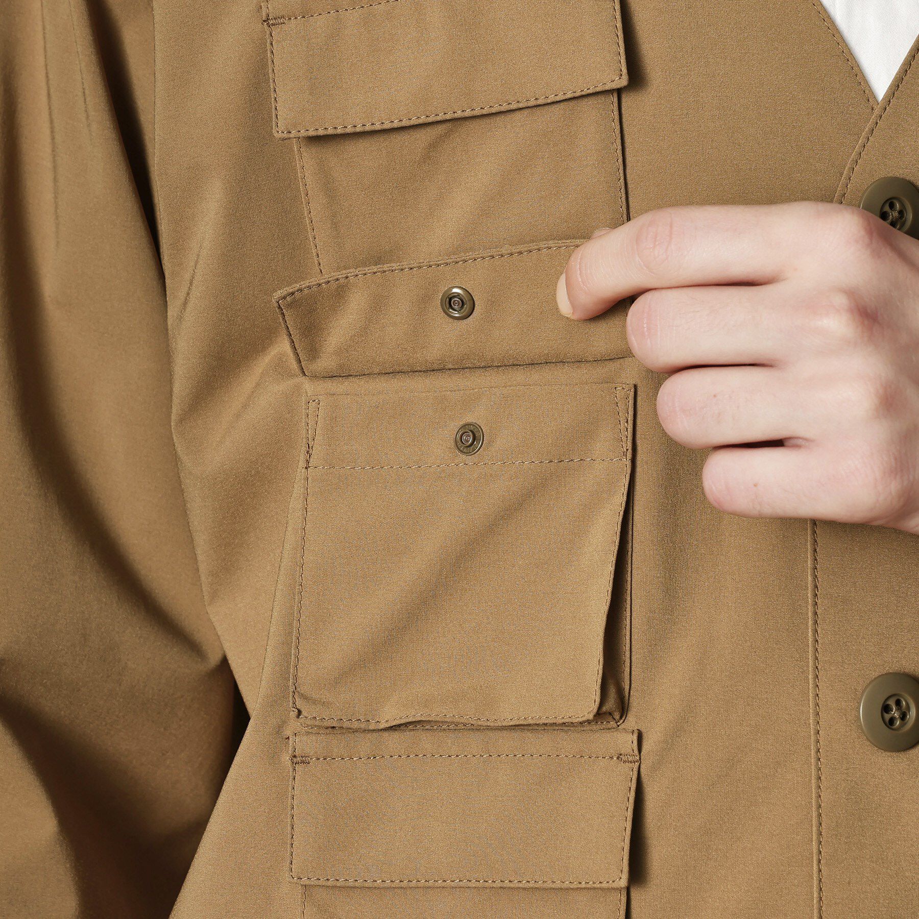 40CARATS&525「エリナシカバーオール」|ブルゾン・スタジャン|