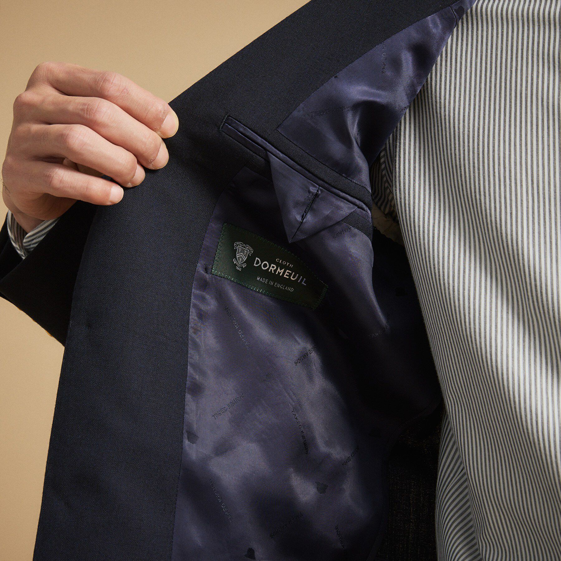 TAKEO KIKUCHI「DORMEUIL ストレッチフレスコ ブレザー」|テーラードジャケット|