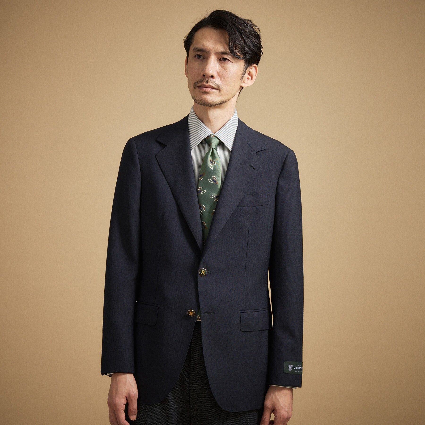 TAKEO KIKUCHI「DORMEUIL ストレッチフレスコ ブレザー」|テーラードジャケット|