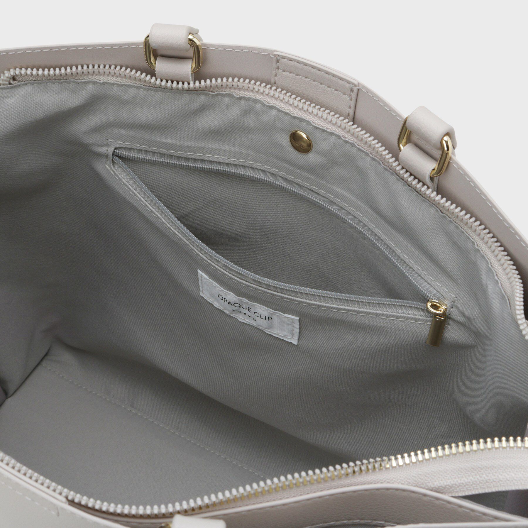 OPAQUE.CLIP「【A4サイズ対応】名品バイカラーA4トート」|トートバッグ|