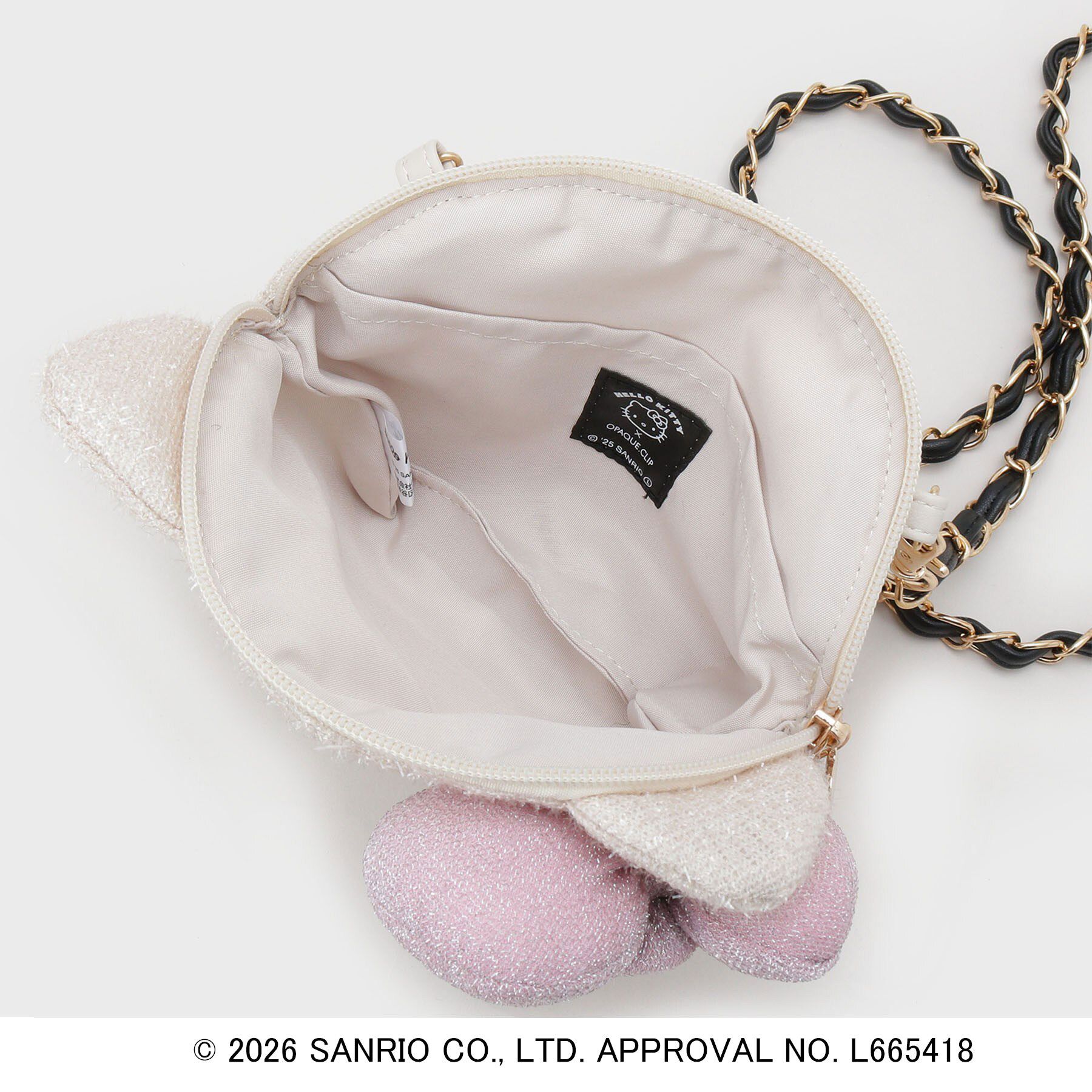 OPAQUE.CLIP「◆【ハローキティ】フェイス型2WAYキラふわミニショルダーバッグ」|ショルダー・メッセンジャー|