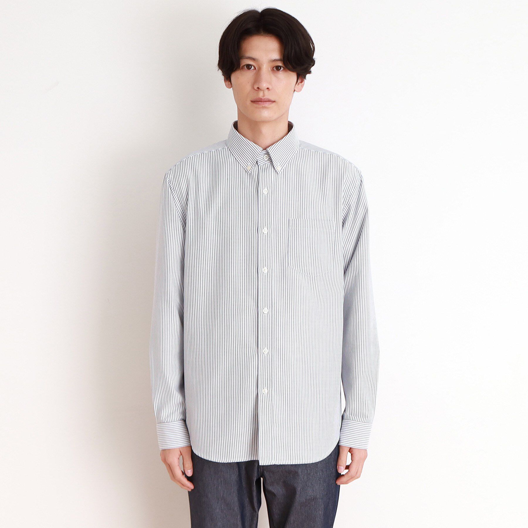 THE SHOP TK「瞬乾オックスシャツ 速乾素材／ON・OFF対応」|シャツ・ブラウス|