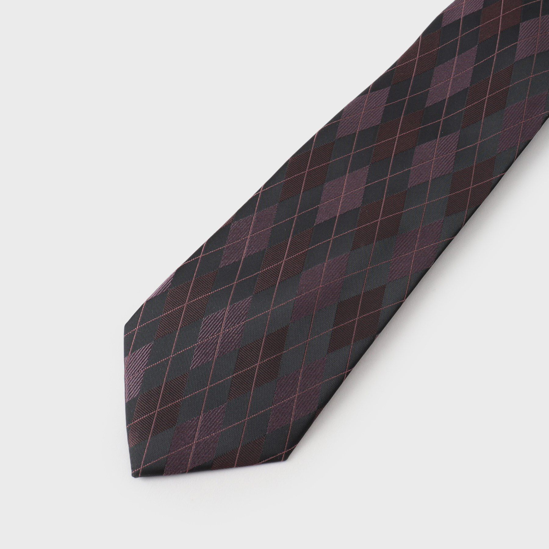 THE SHOP TK「シャドーパターンアソート柄ネクタイ アーガイル／千鳥」|ネクタイ・蝶ネクタイ|