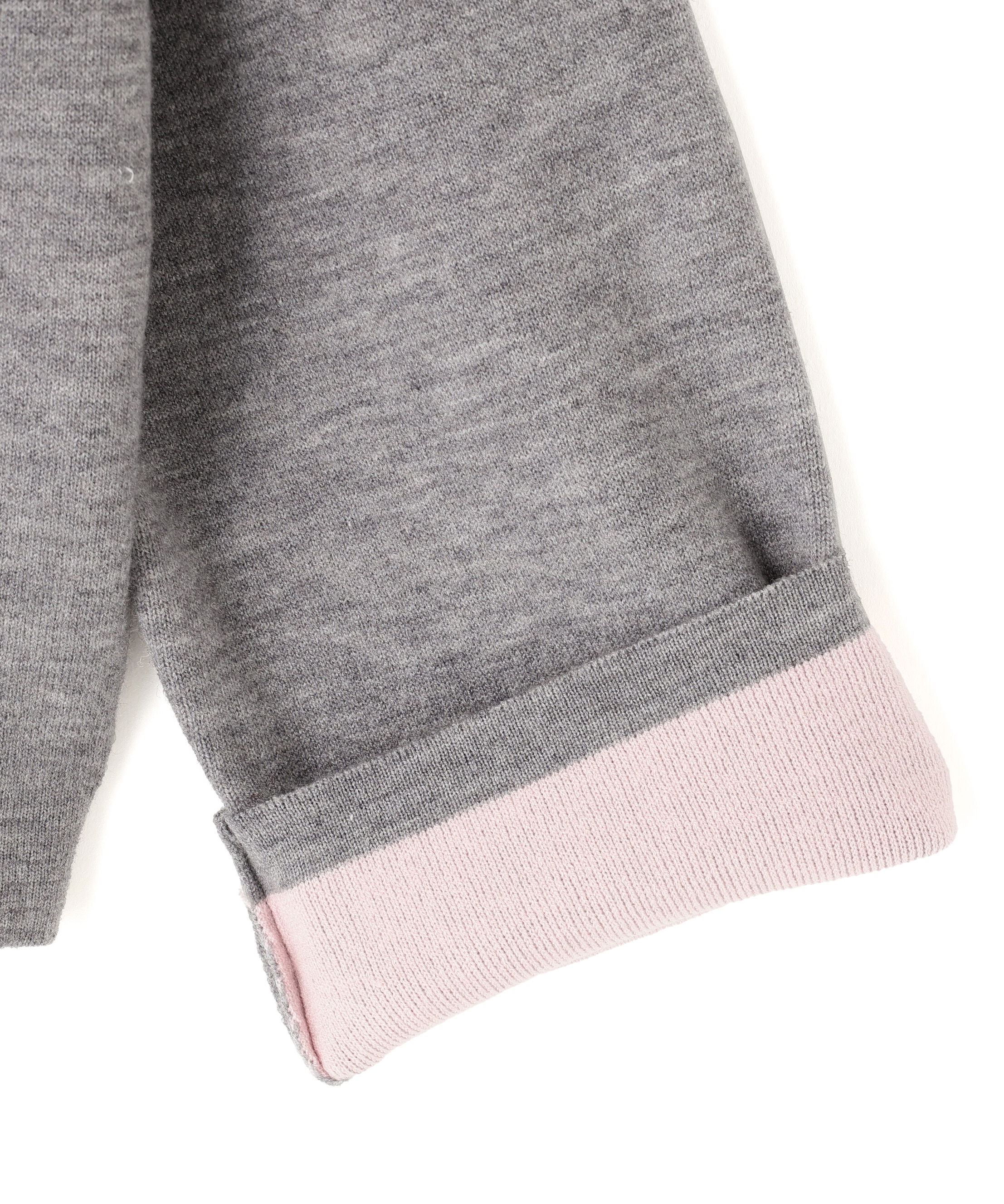  「バイカラー接結カーディガン」|ニット・セーター|