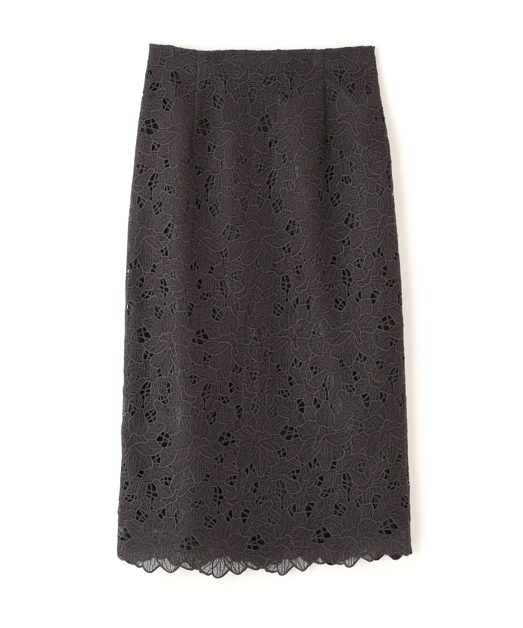  「フラワーレースタイトスカート」|スカート|