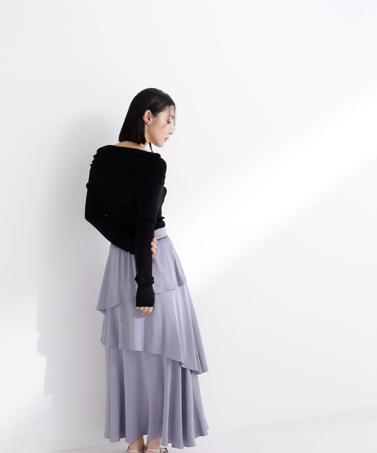  「オフショルコンパクトニット」|ニット・セーター|