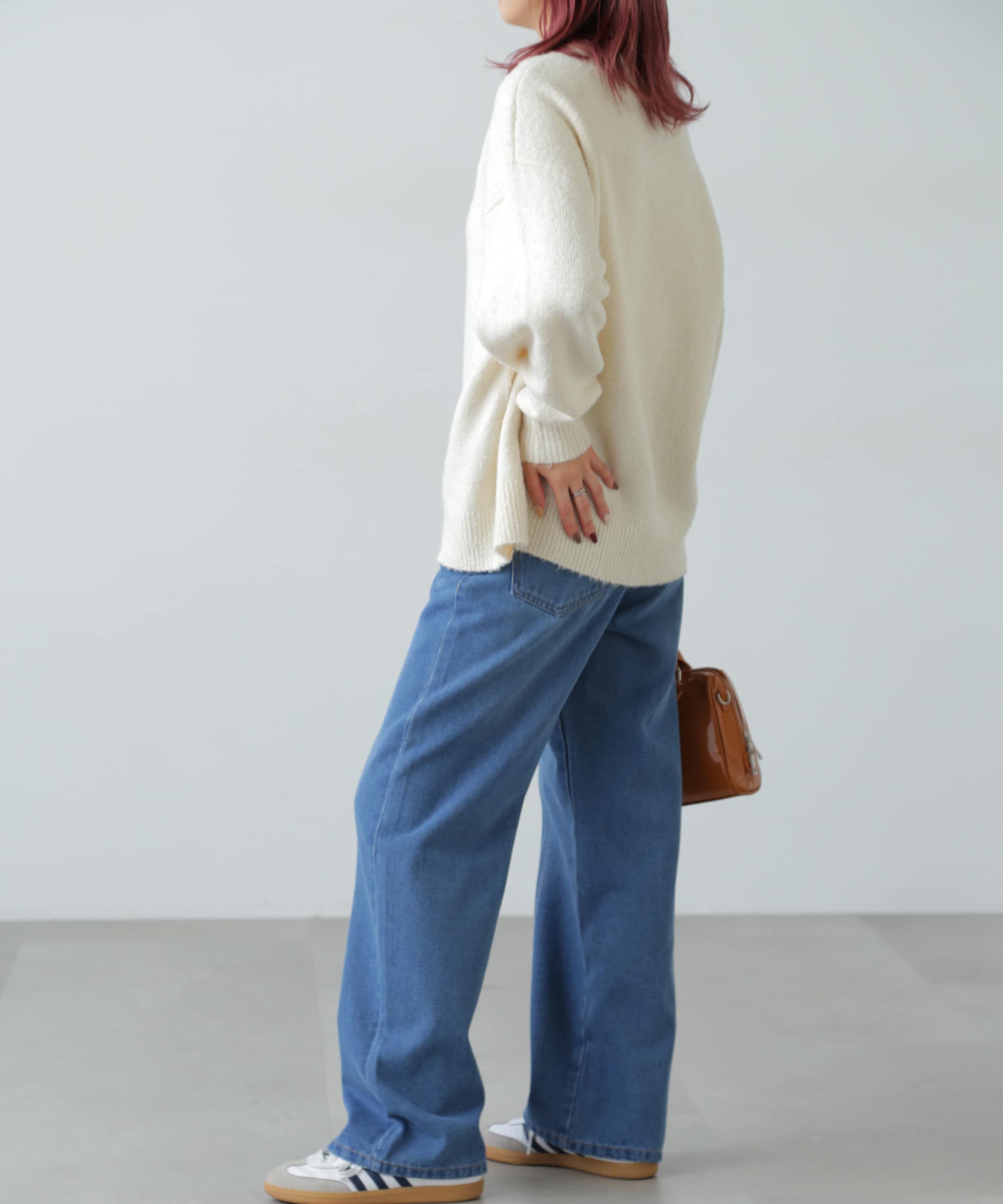  「センターシームストレートデニム」|その他|