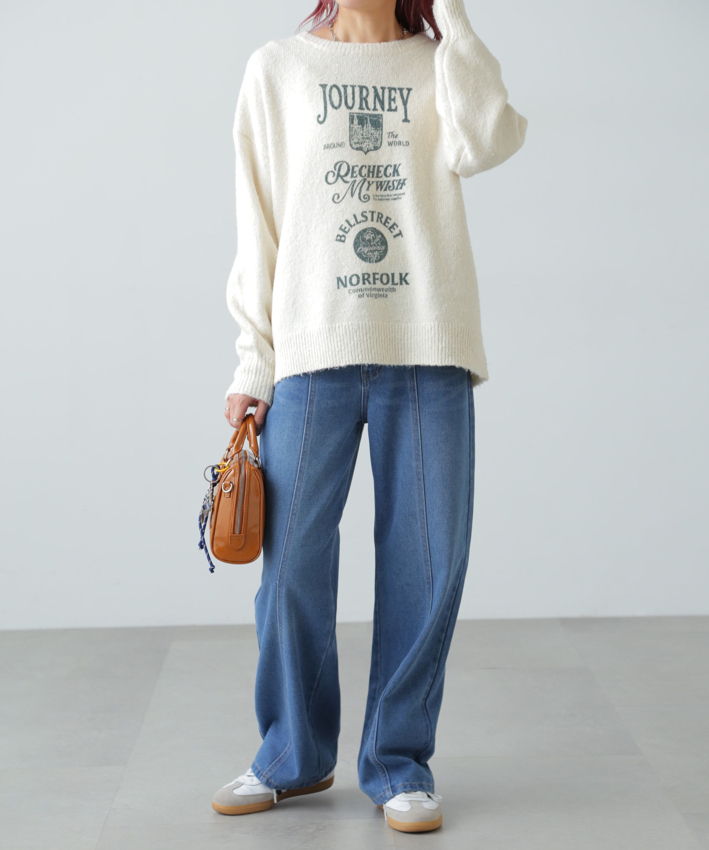  「センターシームストレートデニム」|その他|