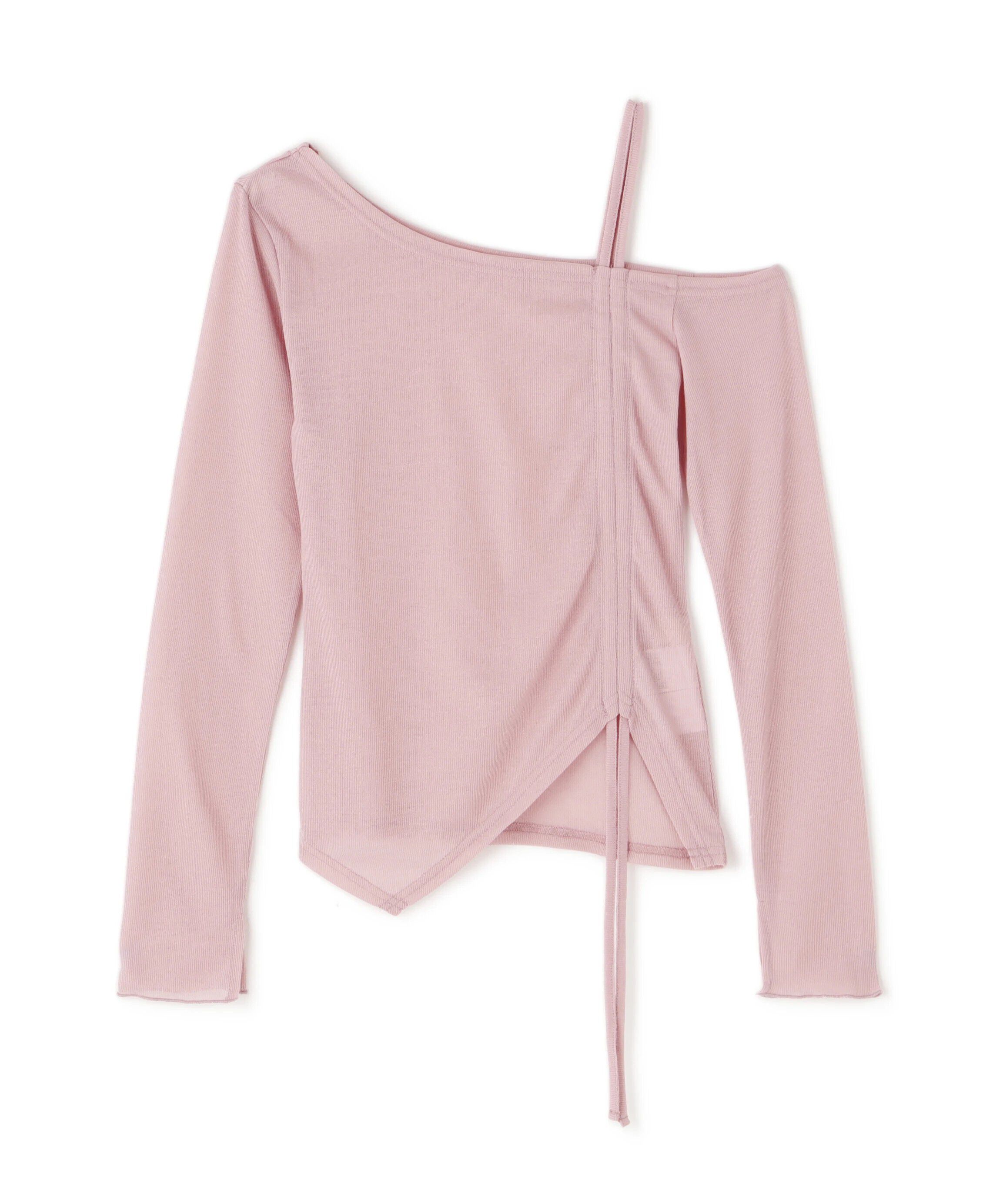  「ワンショルシャーリングテレコカットソー」|Tシャツ・カットソー|