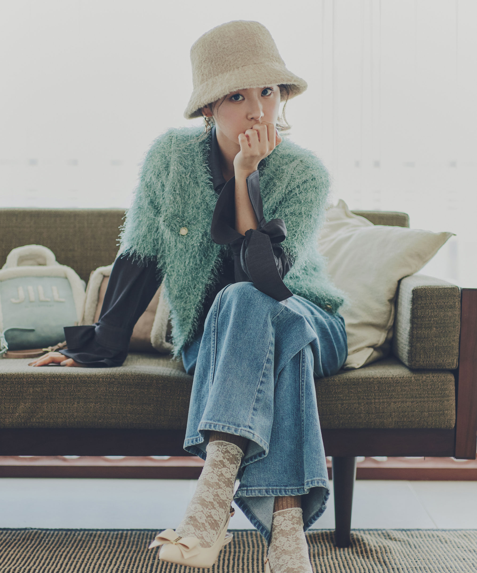  「アイコニック袖リボンブラウス」|シャツ・ブラウス|