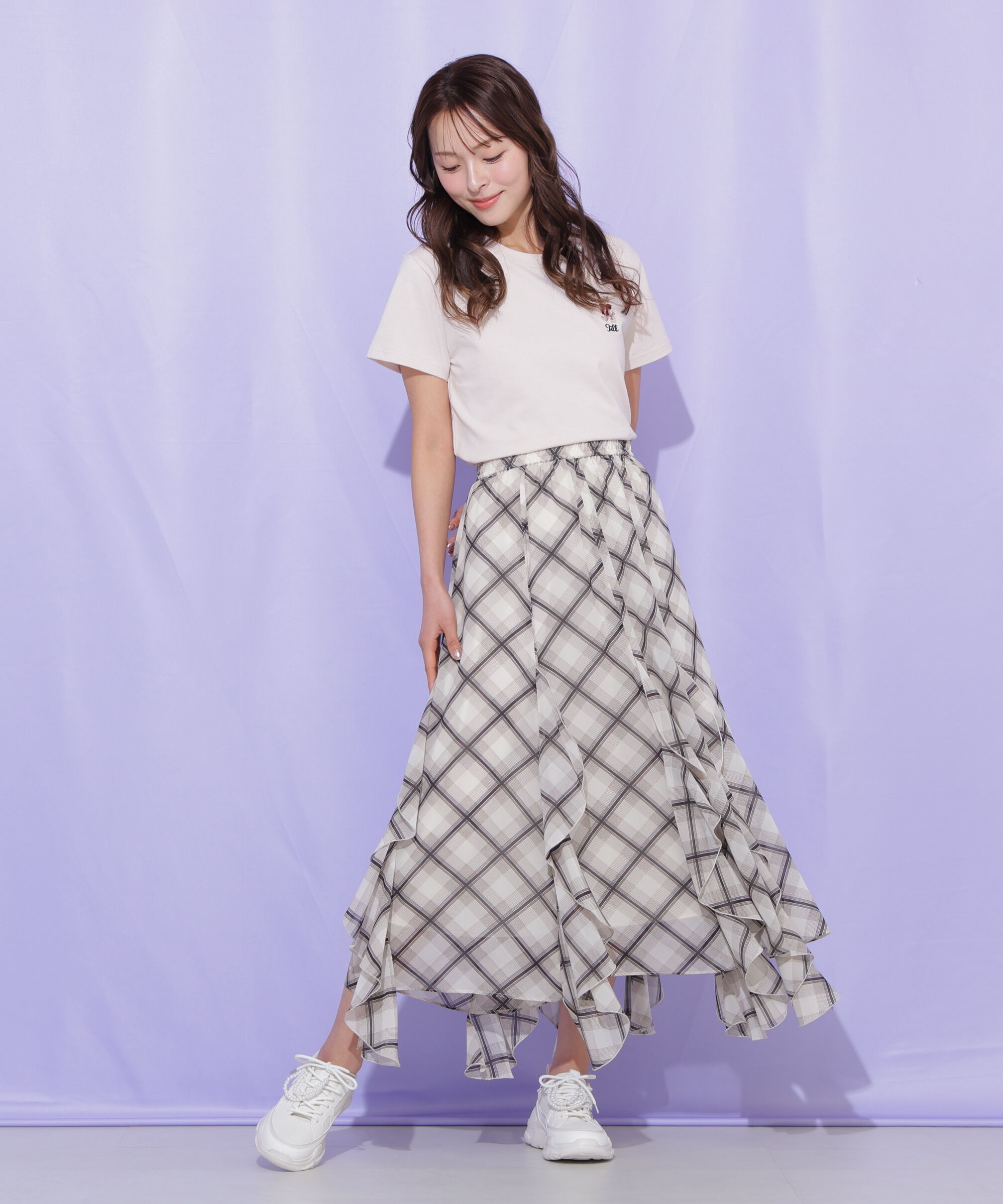  「＜BEARシリーズ＞刺繍Tシャツオーガニックコットン」|Tシャツ・カットソー|