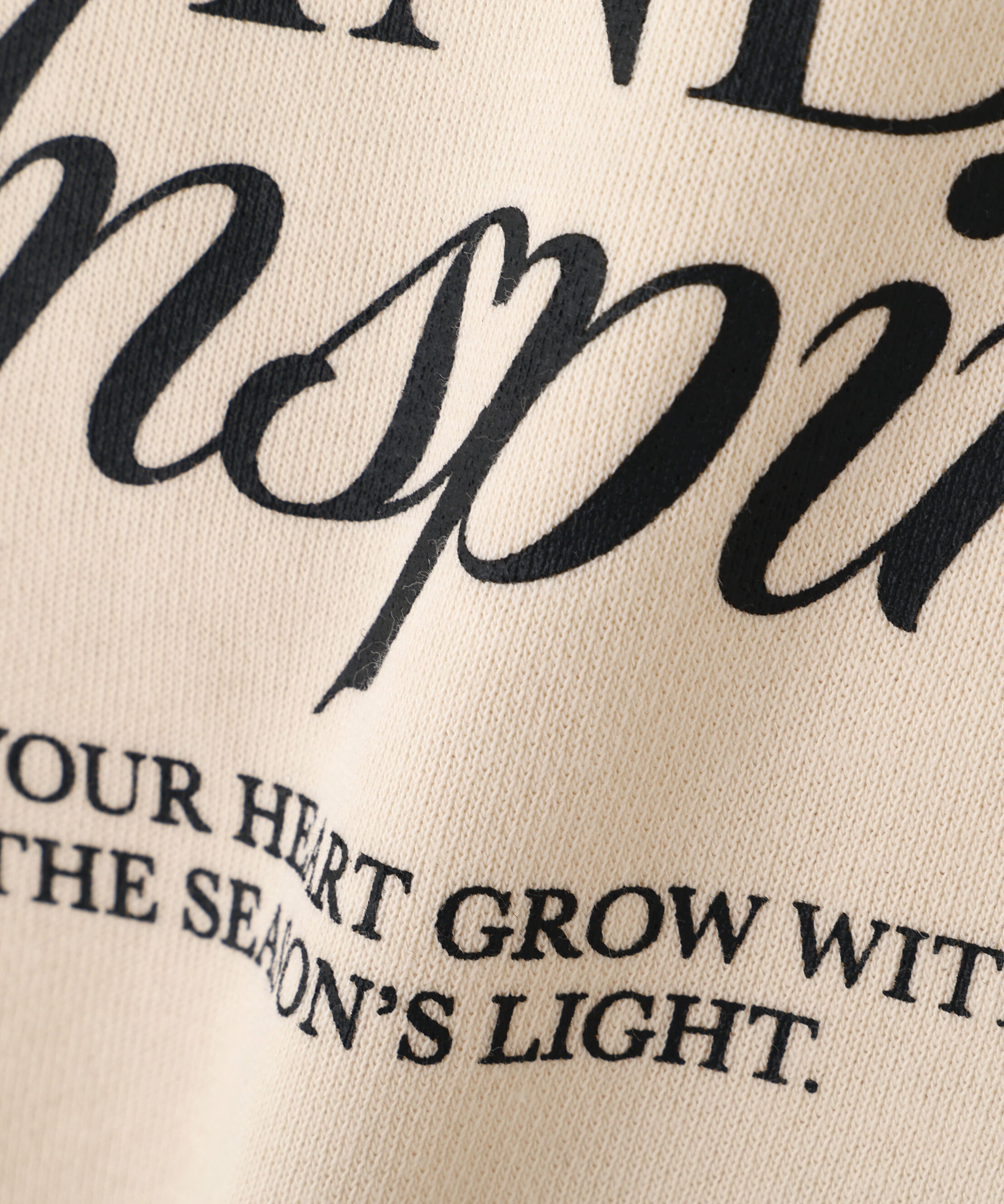 PROPORTION BODY DRESSING「＜ウォッシャブル＞〈a/mie〉ラグランロゴトップス　26SS」|Tシャツ・カットソー|