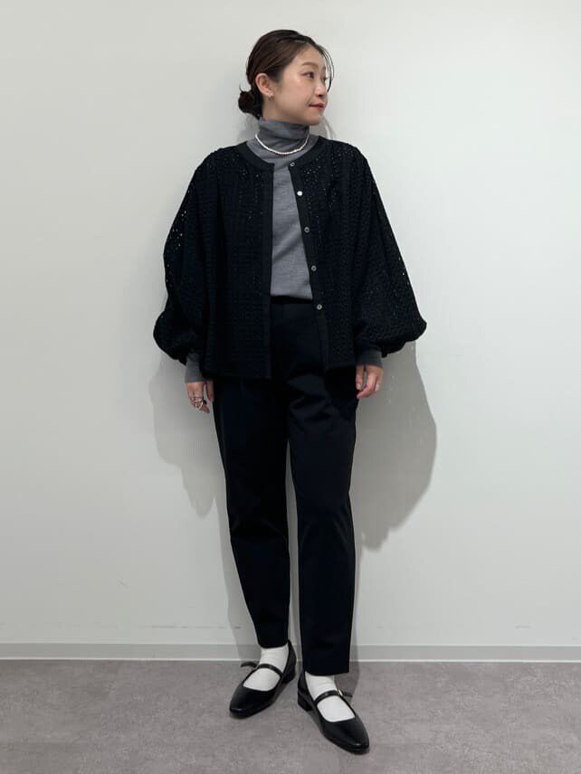  「◆ボリュームスリーブカットワークブラウス」|シャツ・ブラウス|