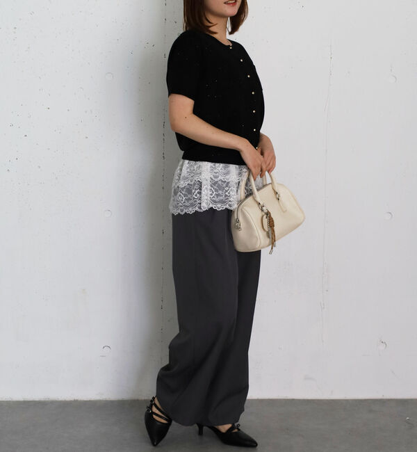archives「レース付きセミフレアスラックス」|チノ|