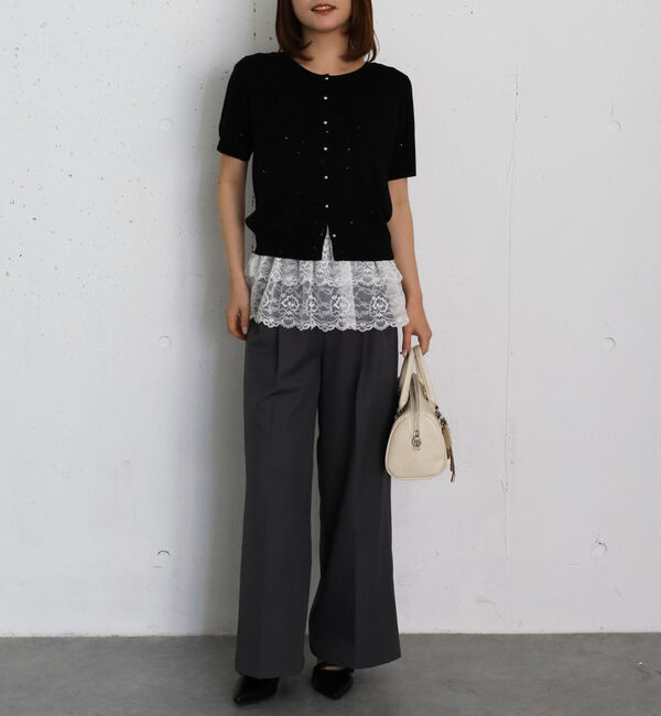 archives「レース付きセミフレアスラックス」|チノ|