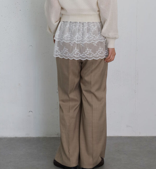 archives「レース付きセミフレアスラックス」|チノ|