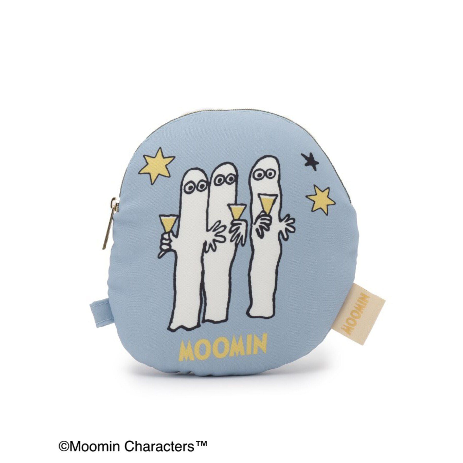 SHOO･LA･RUE「【ムーミン】コラボ ダイカットポーチ」|ポーチ|ブルー(091)