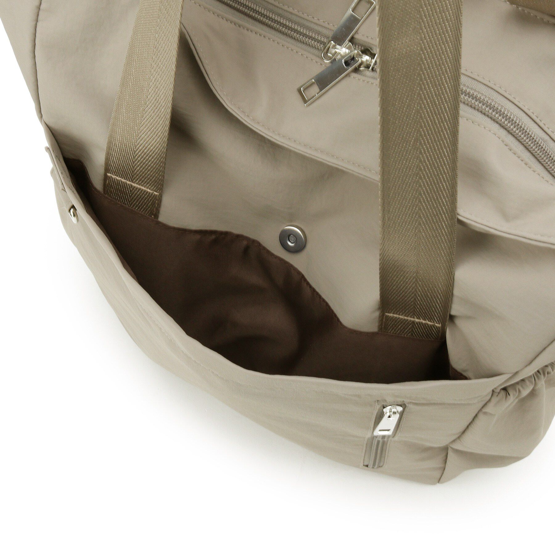 SHOO･LA･RUE「【撥水/2WAY/キャリーオン】トートにもなる スクエアリュック」|リュック|