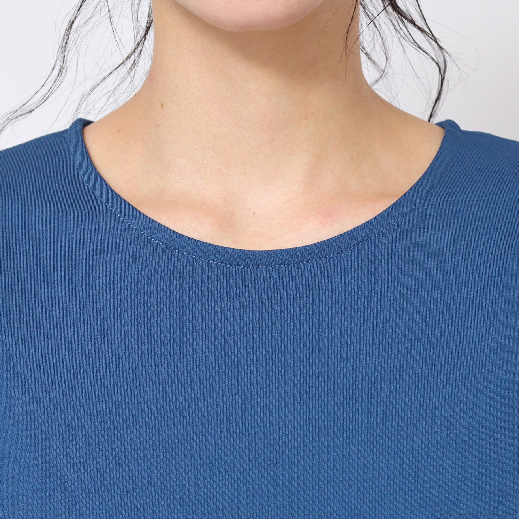 Dessin「◆【洗える】ペプラムチュニックカットソー（XS～L）」|Tシャツ・カットソー|