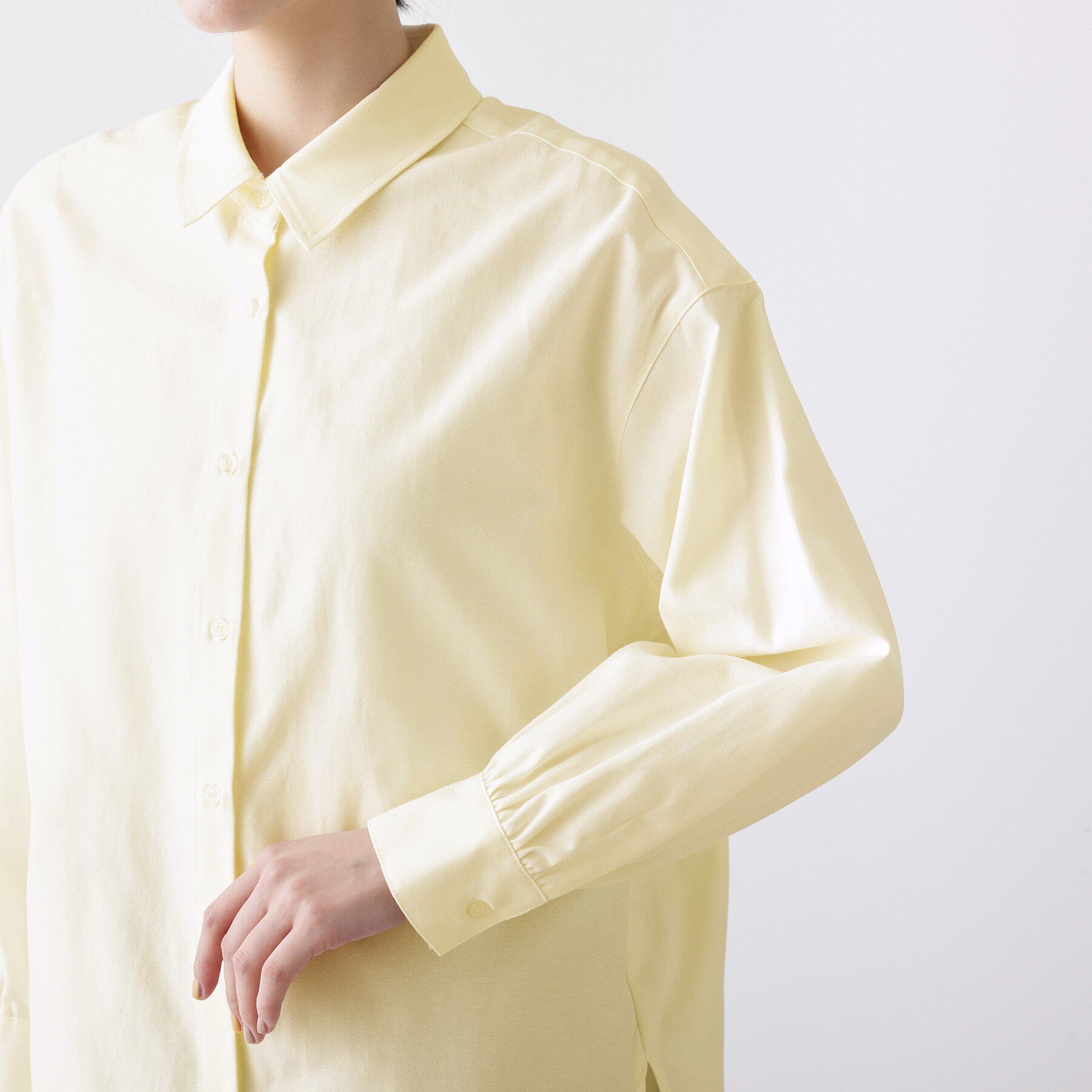 Dessin「【洗える】ベーシックカラーシャツ」|シャツ・ブラウス|