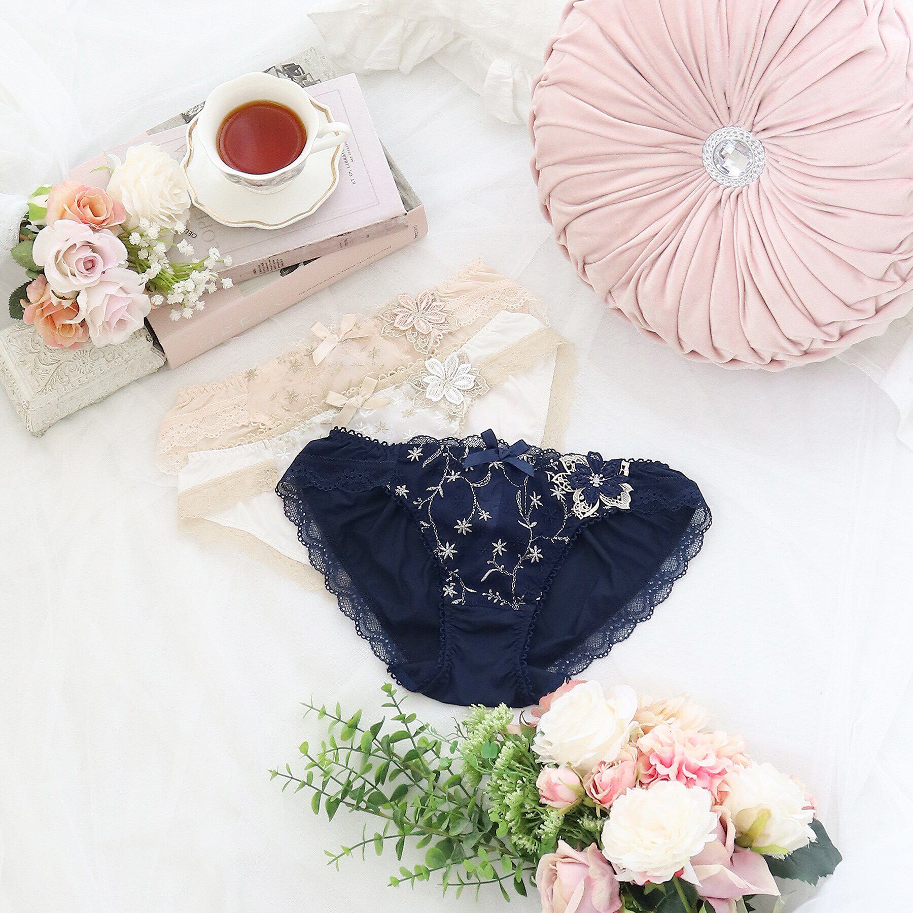 Risa Magli「リュシル ノーマルショーツ」|インナー|