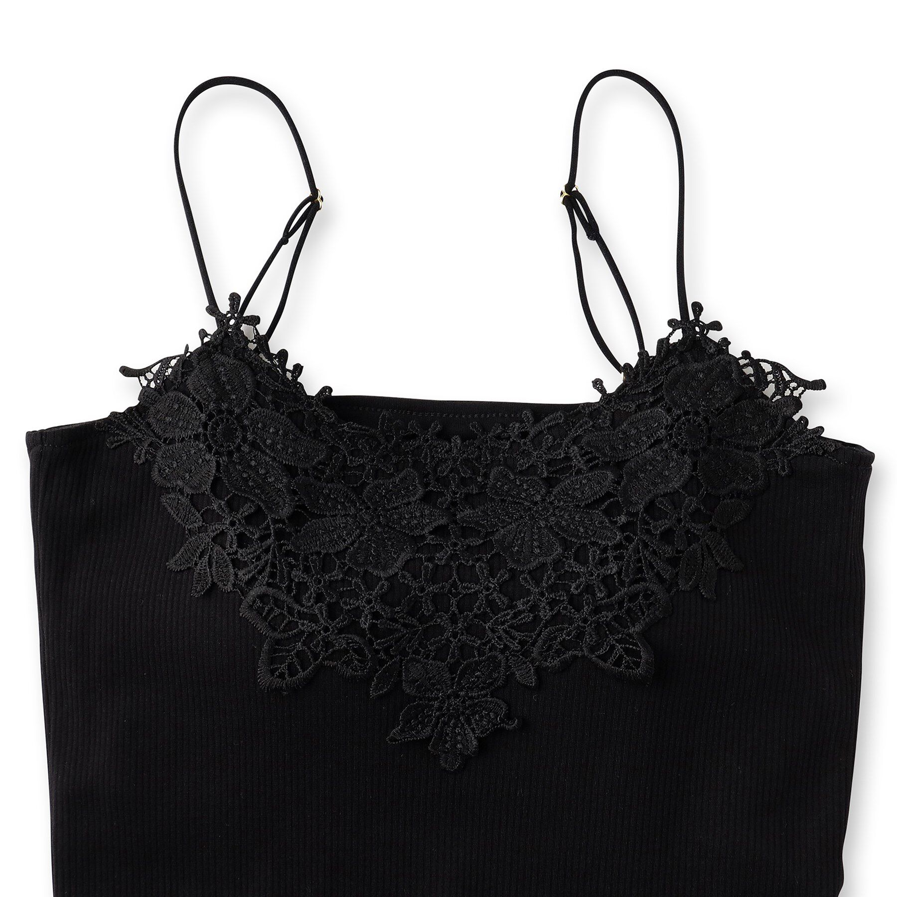 ITS&rsquo;DEMO「【洗濯機OK】レース付きカップインナー」|キャミソール|