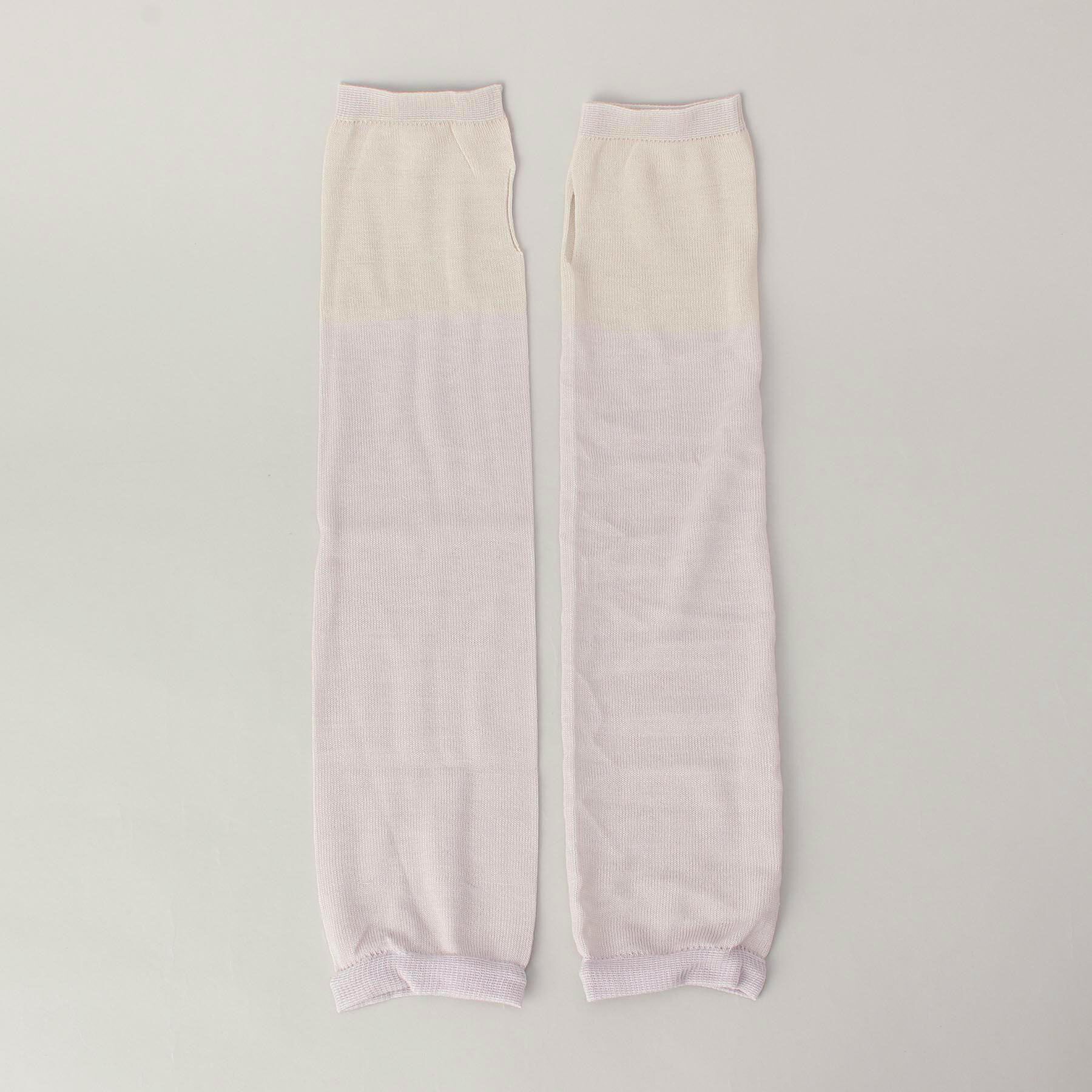 212 KITCHEN STORE「内側シルクアームカバーさらさらコットン 藤色 ＜絹屋＞」|その他|その他