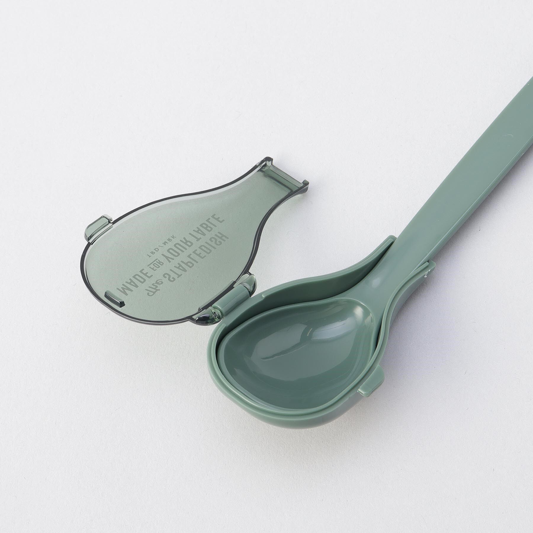 212 KITCHEN STORE「ステイプルユニ スプーン&ハーフケース GR」|食器・キッチングッズ|