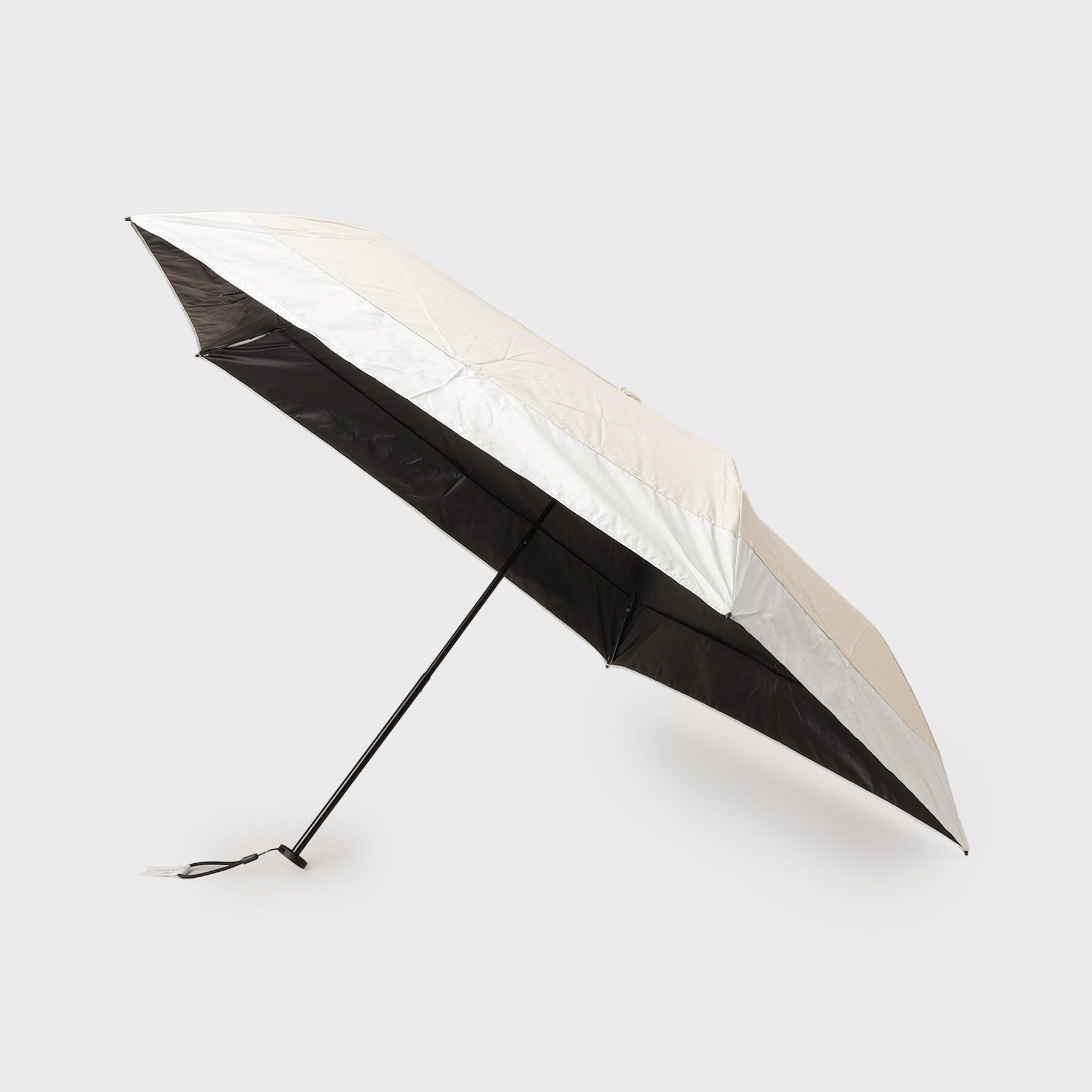 Ober Tashe「【晴雨兼用】スーパーライトバイカラーミニ」|傘|ベージュ(052)