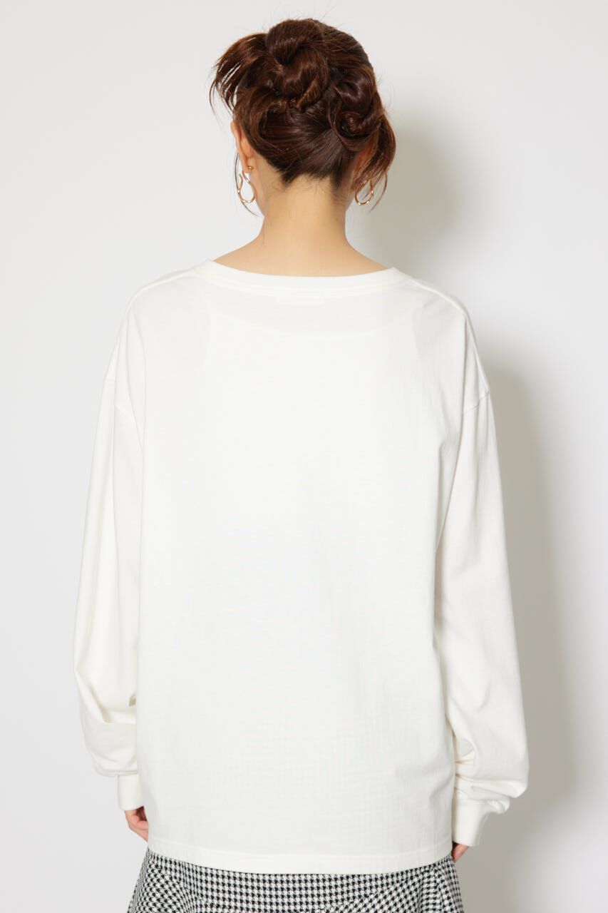 rienda「RDロゴロングTシャツ」|Tシャツ・カットソー|