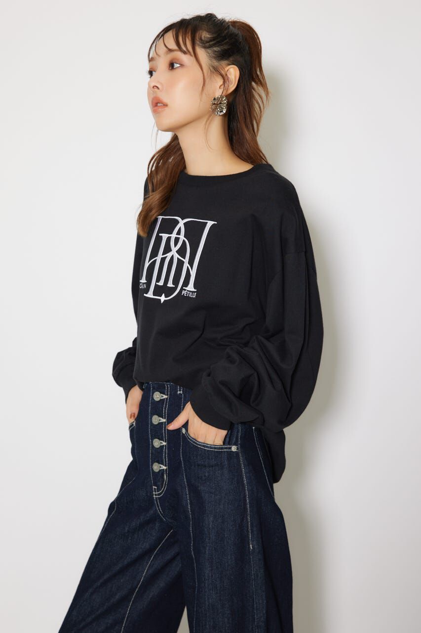 rienda「RDロゴロングTシャツ」|Tシャツ・カットソー|
