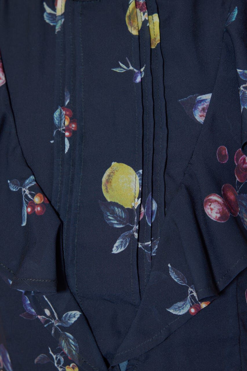 rienda「バックリボンフリルブラウス」|シャツ・ブラウス|