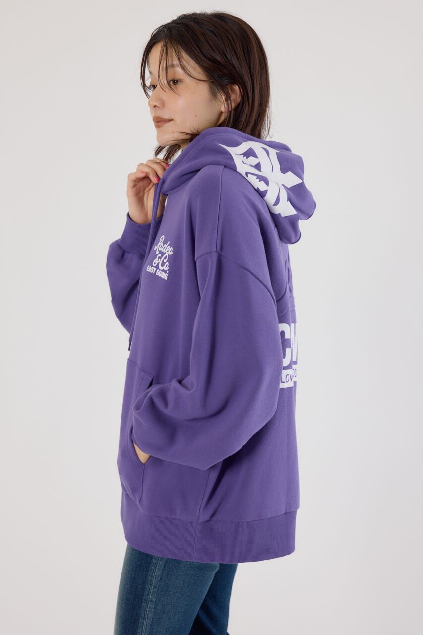 RODEO CROWNS「バックエンボススクリプトロゴパーカー」|パーカー|