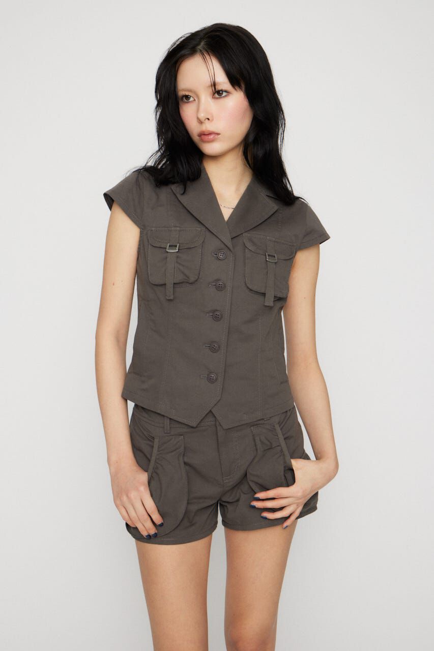 LAGUA GEM「POCKET COMPACT  SHIRT トップス」|シャツ・ブラウス|