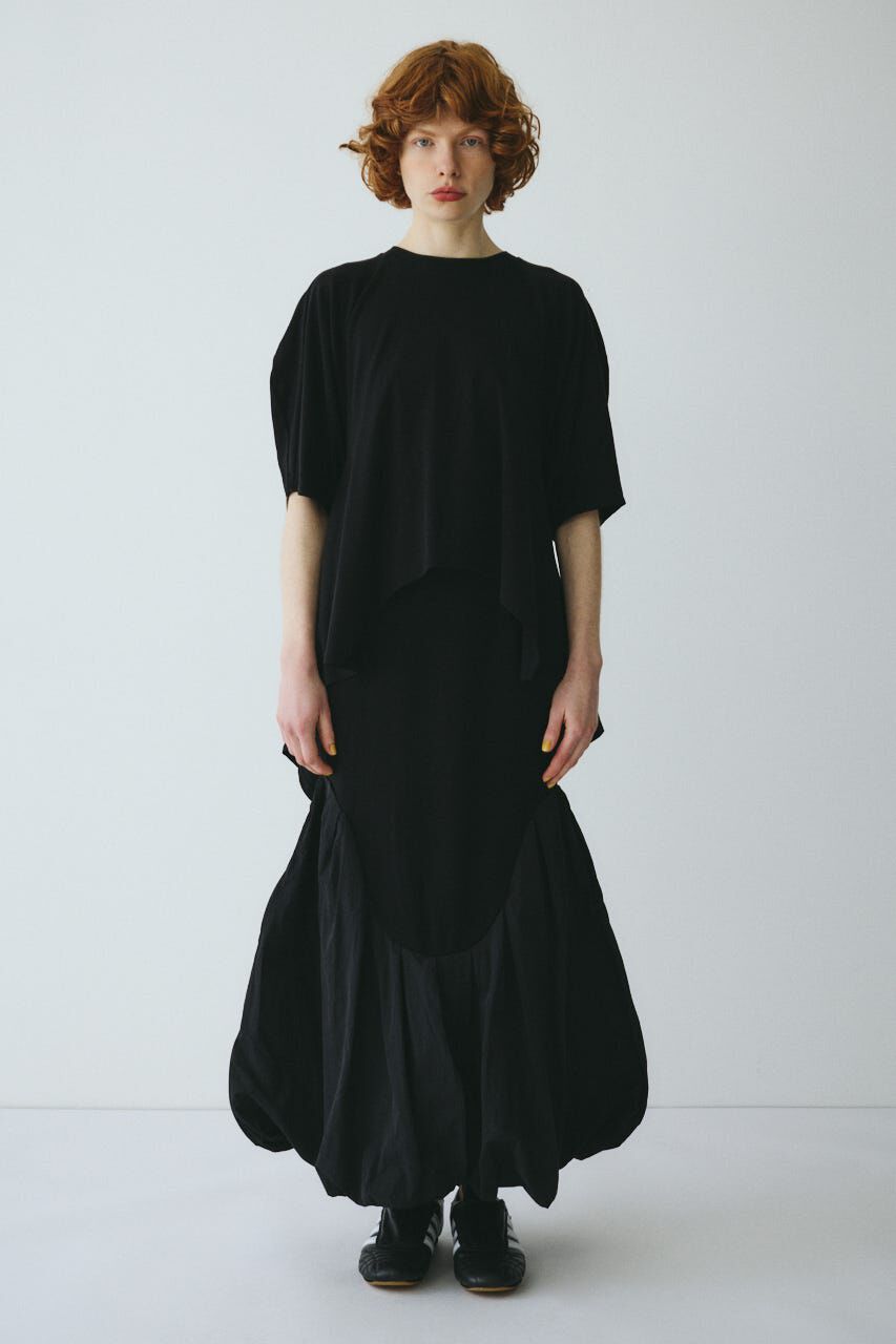 HeRIN.CYE「Round switching skirt」|スカート|BLK
