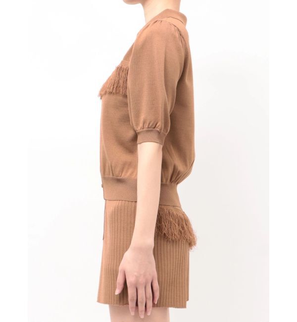 CALNAMUR「ウエスタンディティールニットトップス」|ニット・セーター|