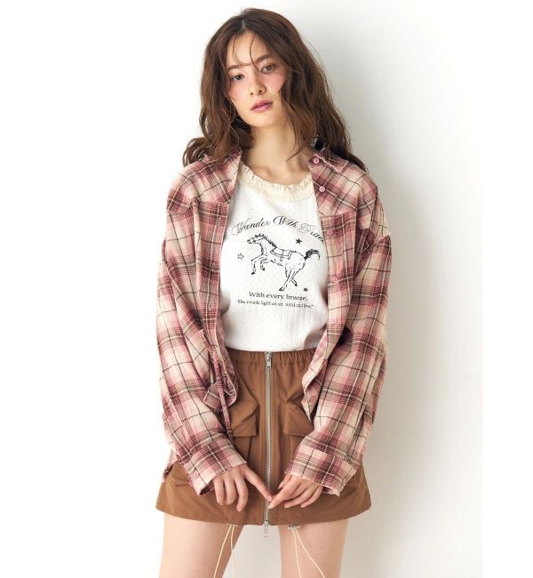 CALNAMUR「ウエスタンチェックシャツ」|シャツ・ブラウス|