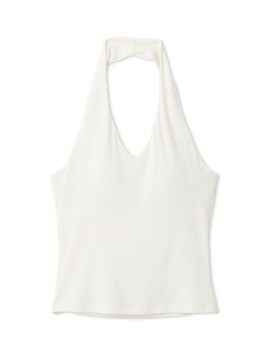 SNIDEL HOME「シルク混カットホルターネック」|ルームウェア|