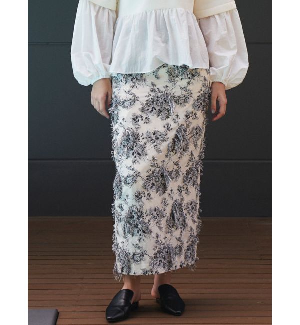 ELENDEEK「MULTI JACQUARD SK」|スカート|