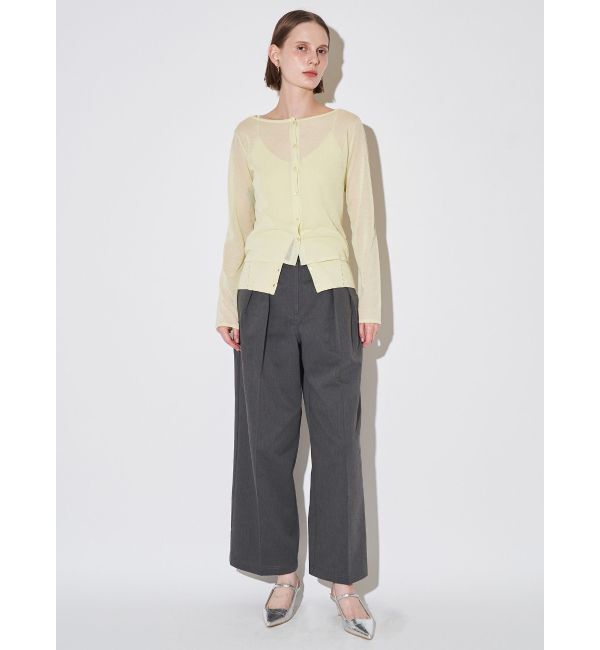 ELENDEEK「MULTI CAMI SET KT」|カーディガン|