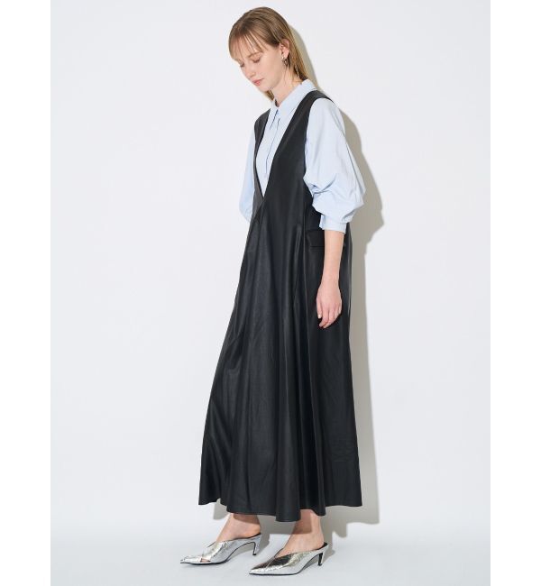 ELENDEEK「BACK BELT A-LINE OP」|ワンピース|