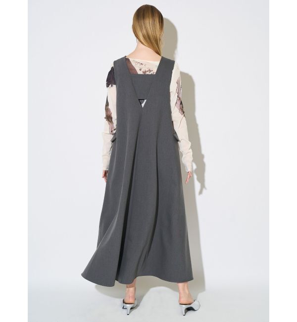 ELENDEEK「BACK BELT A-LINE OP」|ワンピース|