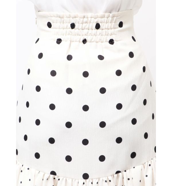 dazzlin「ドットジャカードイレヘムスカート」|スカート|