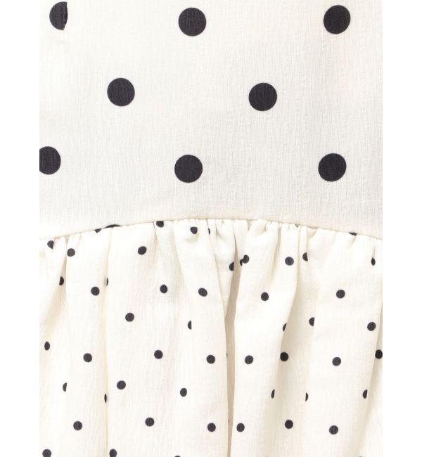 dazzlin「ドットジャカードイレヘムスカート」|スカート|