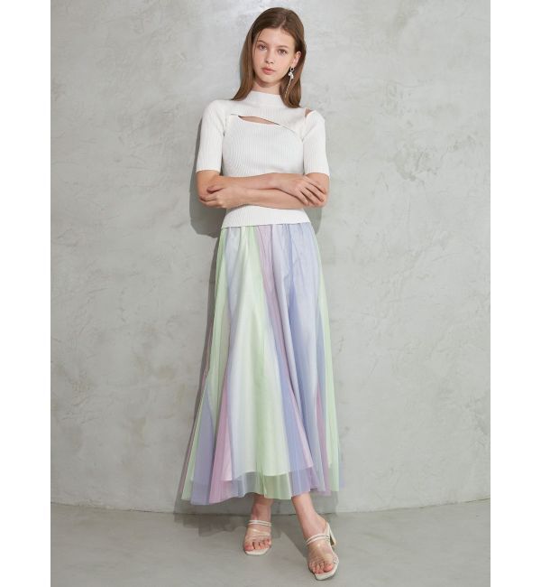 MERCURYDUO「2WAYカットアウトニット」|ニット・セーター|