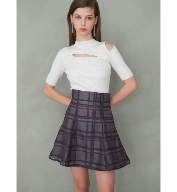 MERCURYDUO「2WAYカットアウトニット」|ニット・セーター|