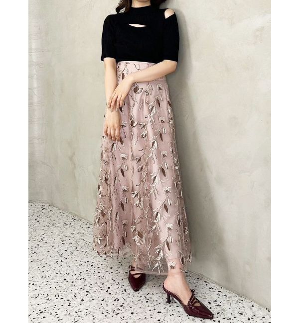 MERCURYDUO「2WAYカットアウトニット」|ニット・セーター|