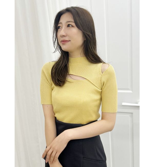 MERCURYDUO「2WAYカットアウトニット」|ニット・セーター|